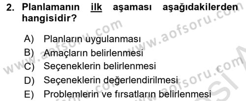 İnsan Kaynakları Yönetimi Dersi 2025 - 2026 Yılı (Final) Dönem Sonu Sınav Soruları 2. Soru
