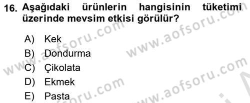 İstatistik 2 Dersi 2022 - 2023 Yılı Yaz Okulu Sınav Soruları 16. Soru