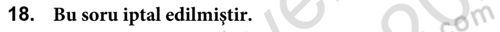 İstatistik Dersi 2019 - 2020 Yılı (Vize) Ara Sınav Soruları 18. Soru
