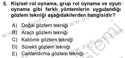 İstatistik Dersi 2022 - 2023 Yılı Yaz Okulu Sınav Soruları 5. Soru
