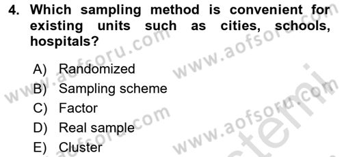 Statistics 2 Dersi 2024 - 2025 Yılı (Vize) Ara Sınav Soruları 4. Soru