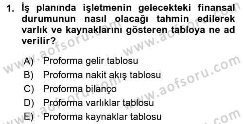 Proje Analizi ve Değerlendirme Dersi 2015 - 2016 Yılı Tek Ders Sınav Soruları 1. Soru