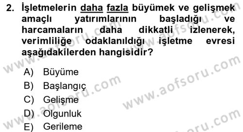 Proje Analizi ve Değerlendirme Dersi 2016 - 2017 Yılı (Vize) Ara Sınav Soruları 2. Soru