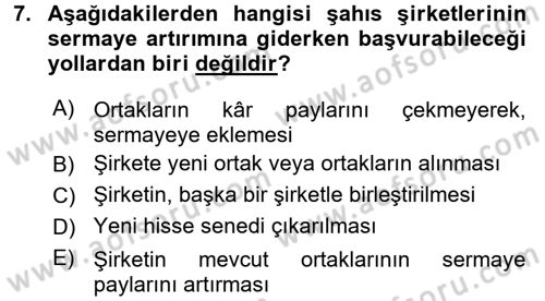 Proje Analizi ve Değerlendirme Dersi 2017 - 2018 Yılı 3 Ders Sınav Soruları 7. Soru