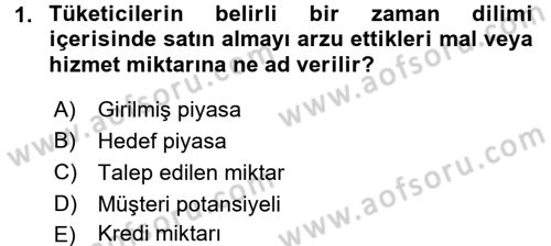İş Planı Dersi 2017 - 2018 Yılı (Final) Dönem Sonu Sınav Soruları 1. Soru