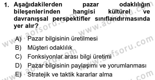 Yenilik Yönetimi Dersi 2021 - 2022 Yılı (Final) Dönem Sonu Sınav Soruları 1. Soru