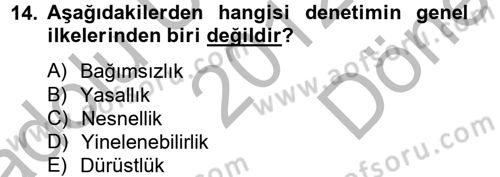 Küçük İşletme Yönetimi Dersi 2012 - 2013 Yılı (Final) Dönem Sonu Sınav Soruları 14. Soru