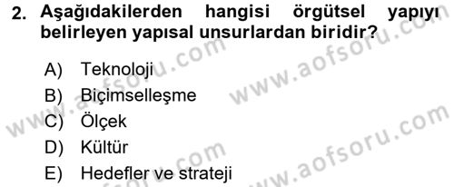 Küçük İşletme Yönetimi Dersi 2016 - 2017 Yılı (Final) Dönem Sonu Sınav Soruları 2. Soru