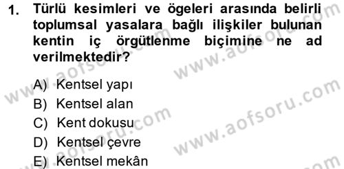 Restorasyon ve Koruma İlkeleri Dersi 2013 - 2014 Yılı (Vize) Ara Sınav Soruları 1. Soru