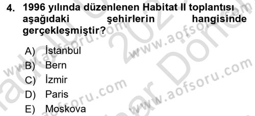 Restorasyon ve Koruma İlkeleri Dersi 2023 - 2024 Yılı (Final) Dönem Sonu Sınav Soruları 4. Soru