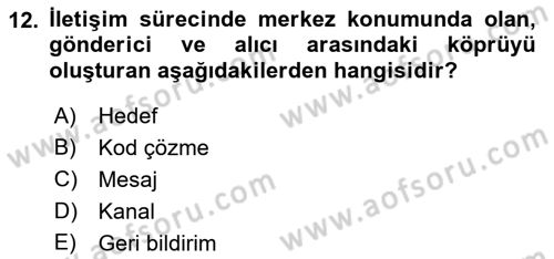 Kültürel Miras Yönetimi Dersi 2022 - 2023 Yılı (Final) Dönem Sonu Sınav Soruları 12. Soru