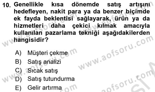 Kültürel Miras Yönetimi Dersi 2025 - 2026 Yılı Yaz Okulu Sınav Soruları 10. Soru