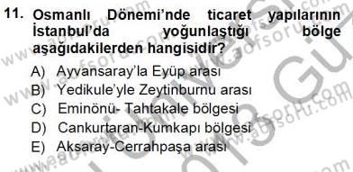 Türkiye´nin Kültürel Mirası 1 Dersi 2012 - 2013 Yılı (Vize) Ara Sınav Soruları 11. Soru