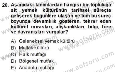 Türkiye´nin Kültürel Mirası 2 Dersi 2013 - 2014 Yılı (Final) Dönem Sonu Sınav Soruları 20. Soru