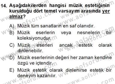 Türkiye´nin Kültürel Mirası 2 Dersi 2014 - 2015 Yılı (Final) Dönem Sonu Sınav Soruları 14. Soru