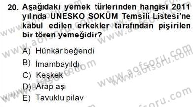 Türkiye´nin Kültürel Mirası 2 Dersi 2014 - 2015 Yılı (Final) Dönem Sonu Sınav Soruları 20. Soru