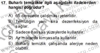 Otel İşletmelerinde Konaklama Hizmetleri Dersi 2013 - 2014 Yılı Tek Ders Sınav Soruları 17. Soru