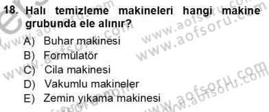 Otel İşletmelerinde Konaklama Hizmetleri Dersi 2013 - 2014 Yılı Tek Ders Sınav Soruları 18. Soru