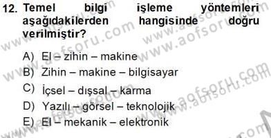 Otel İşletmelerinde Konaklama Hizmetleri Dersi 2014 - 2015 Yılı (Vize) Ara Sınav Soruları 12. Soru