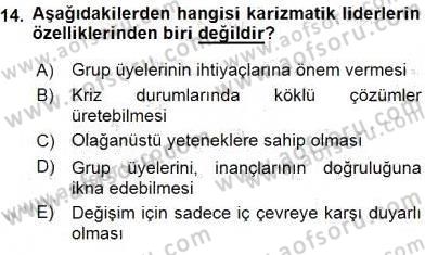 Otel Yönetimi Dersi 2015 - 2016 Yılı (Final) Dönem Sonu Sınav Soruları 14. Soru