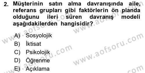 Hizmet Tasarımı Dersi 2015 - 2016 Yılı (Final) Dönem Sonu Sınav Soruları 2. Soru