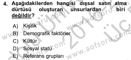 Hizmet Tasarımı Dersi 2016 - 2017 Yılı 3 Ders Sınav Soruları 4. Soru