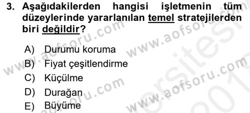 Hizmet Tasarımı Dersi 2017 - 2018 Yılı (Final) Dönem Sonu Sınav Soruları 3. Soru