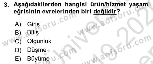 Hizmet Tasarımı Dersi 2019 - 2020 Yılı (Final) Dönem Sonu Sınav Soruları 3. Soru