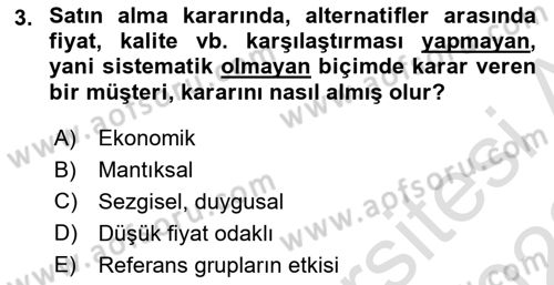 Hizmet Tasarımı Dersi 2022 - 2023 Yılı (Final) Dönem Sonu Sınav Soruları 3. Soru
