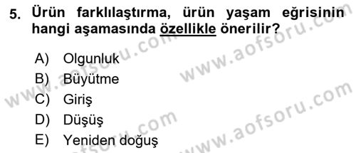 Hizmet Tasarımı Dersi 2022 - 2023 Yılı (Final) Dönem Sonu Sınav Soruları 5. Soru