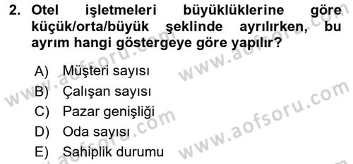 Hizmet Tasarımı Dersi 2023 - 2024 Yılı Yaz Okulu Sınav Soruları 2. Soru