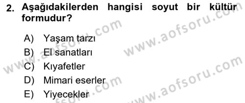 Destinasyon Yönetimi Dersi 2020 - 2021 Yılı Yaz Okulu Sınav Soruları 2. Soru