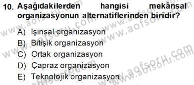 Turistik Alanlarda Mekan Tasarımı Dersi 2014 - 2015 Yılı (Vize) Ara Sınav Soruları 10. Soru