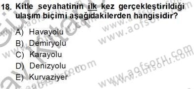 Turistik Alanlarda Mekan Tasarımı Dersi 2014 - 2015 Yılı (Vize) Ara Sınav Soruları 18. Soru
