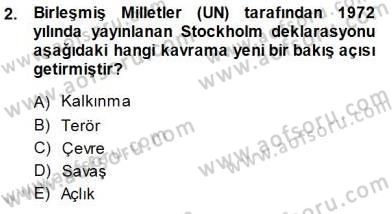 Turistik Alanlarda Mekan Tasarımı Dersi 2014 - 2015 Yılı (Vize) Ara Sınav Soruları 2. Soru
