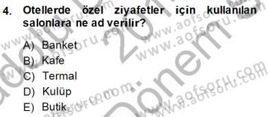 Turistik Alanlarda Mekan Tasarımı Dersi 2014 - 2015 Yılı (Final) Dönem Sonu Sınav Soruları 4. Soru