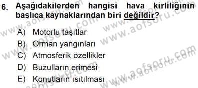 Turistik Alanlarda Mekan Tasarımı Dersi 2015 - 2016 Yılı (Vize) Ara Sınav Soruları 6. Soru