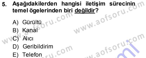 Odalar Bölümü Yönetimi Dersi 2013 - 2014 Yılı (Final) Dönem Sonu Sınav Soruları 5. Soru