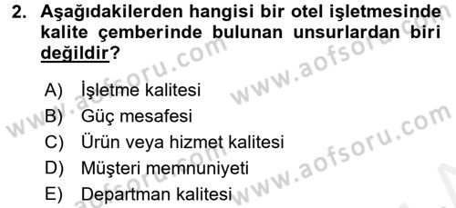 Performans ve Kariyer Yönetimi Dersi 2017 - 2018 Yılı (Final) Dönem Sonu Sınav Soruları 2. Soru