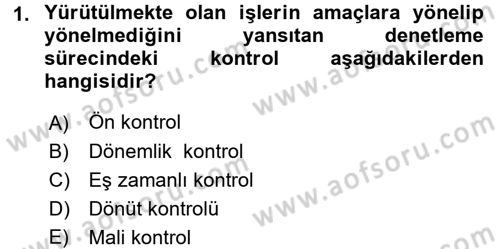 Yiyecek İçecek Yönetimi Dersi 2017 - 2018 Yılı 3 Ders Sınav Soruları 1. Soru
