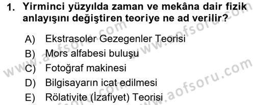 Kültür Tarihi Dersi 2016 - 2017 Yılı 3 Ders Sınav Soruları 1. Soru
