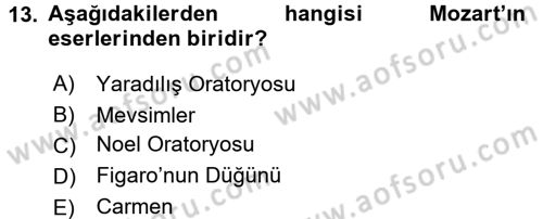 Kültür Tarihi Dersi 2017 - 2018 Yılı 3 Ders Sınav Soruları 13. Soru