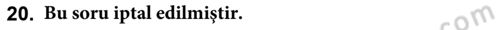 Kültür Tarihi Dersi 2022 - 2023 Yılı Yaz Okulu Sınav Soruları 20. Soru