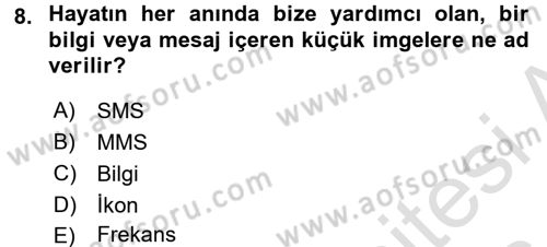 Görsel Kültür Dersi 2015 - 2016 Yılı (Final) Dönem Sonu Sınav Soruları 8. Soru