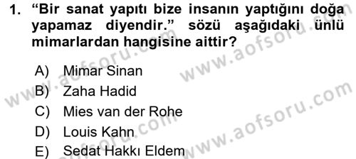 Görsel Kültür Dersi 2016 - 2017 Yılı 3 Ders Sınav Soruları 1. Soru