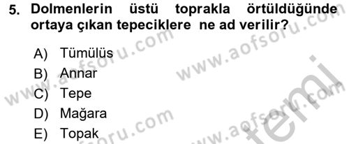 Görsel Kültür Dersi 2016 - 2017 Yılı (Vize) Ara Sınavı 5. Soru