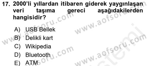 Görsel Kültür Dersi 2017 - 2018 Yılı 3 Ders Sınavı 17. Soru