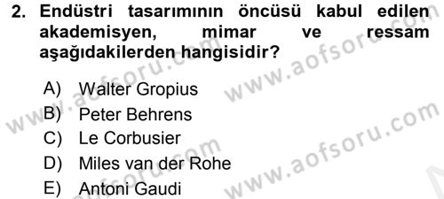 Görsel Kültür Dersi 2017 - 2018 Yılı 3 Ders Sınavı 2. Soru