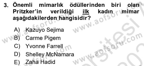 Görsel Kültür Dersi 2020 - 2021 Yılı Yaz Okulu Sınav Soruları 3. Soru
