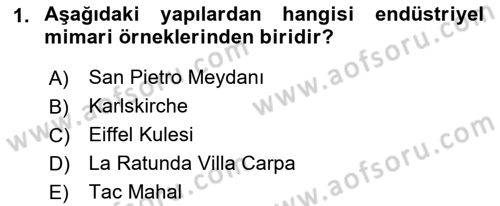 Görsel Kültür Dersi 2021 - 2022 Yılı (Vize) Ara Sınav Soruları 1. Soru